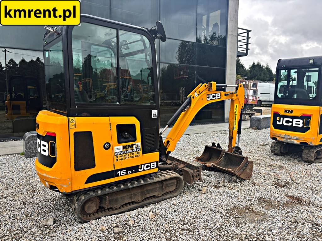 JCB 16 C-1 T3 MINI-KOPARKA 2022R MTH: 799 | JCB 8015, Minigraafmachines < 7t
