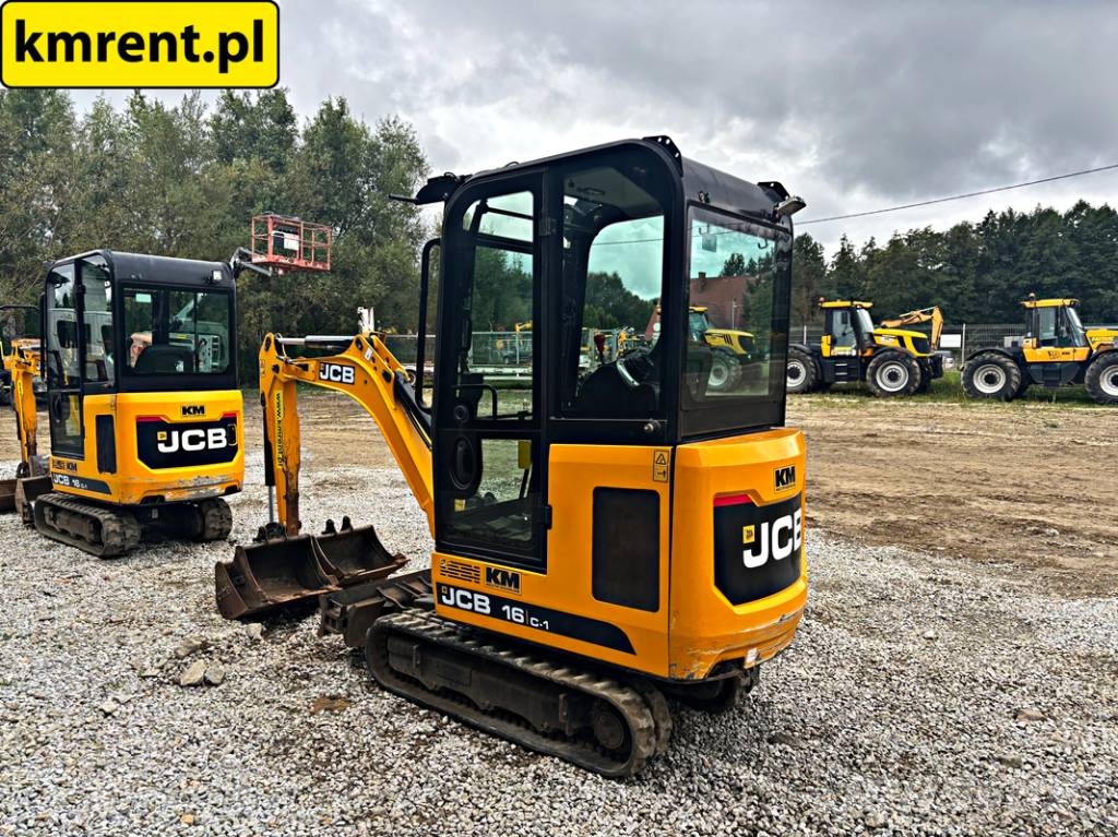 JCB 16 C-1 T3 MINI-KOPARKA 2022R MTH: 799 | JCB 8015, Minigraafmachines < 7t