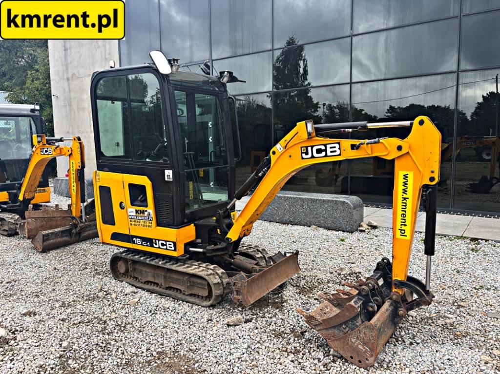 JCB 16 C-1 T3 MINI-KOPARKA 2022R MTH: 799 | JCB 8015, Minigraafmachines < 7t