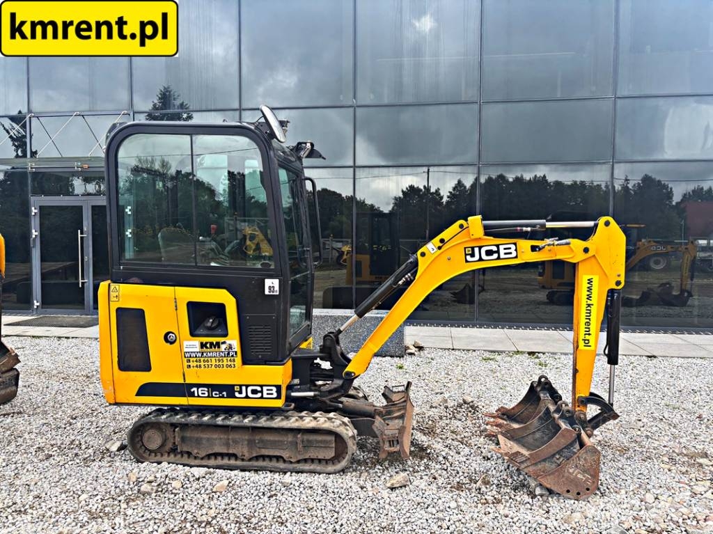 JCB 16 C-1 T3 MINI-KOPARKA 2022R MTH: 799 | JCB 8015, Minigraafmachines < 7t