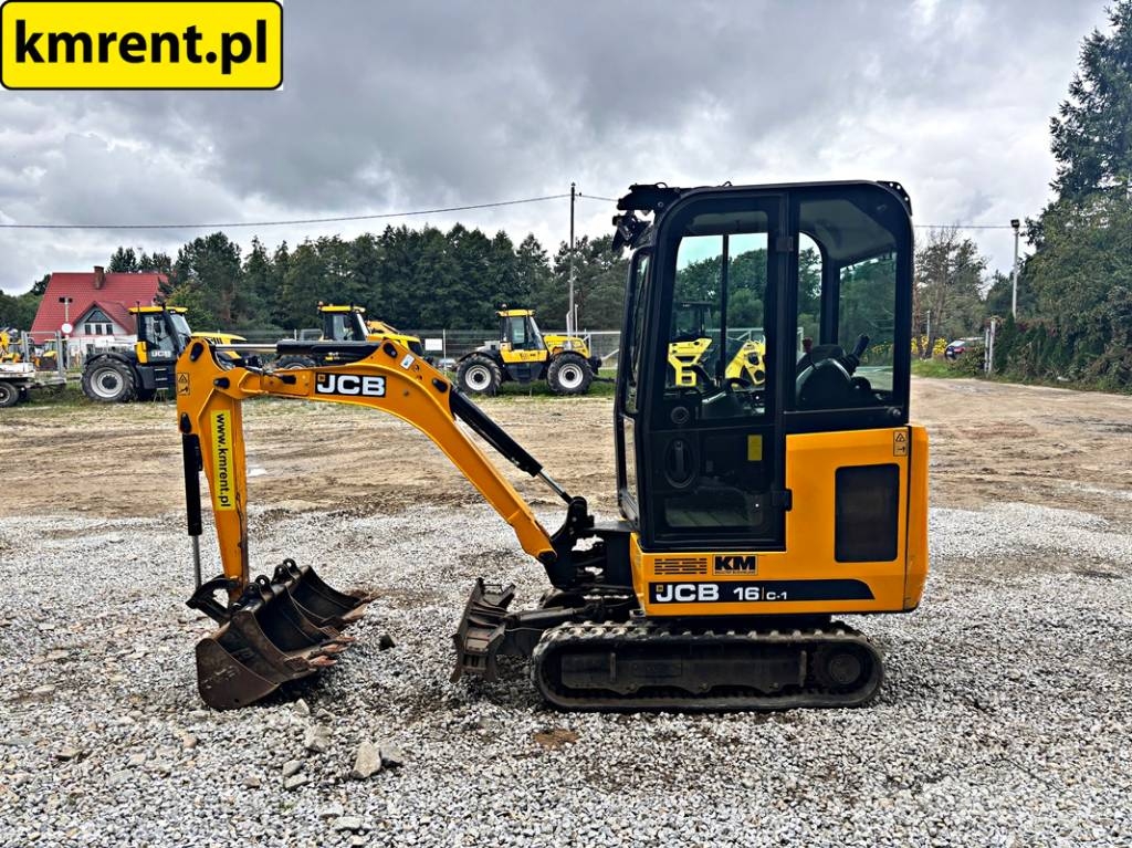 JCB 16 C-1 T3 MINI-KOPARKA 2022R MTH: 799 | JCB 8015, Minigraafmachines < 7t