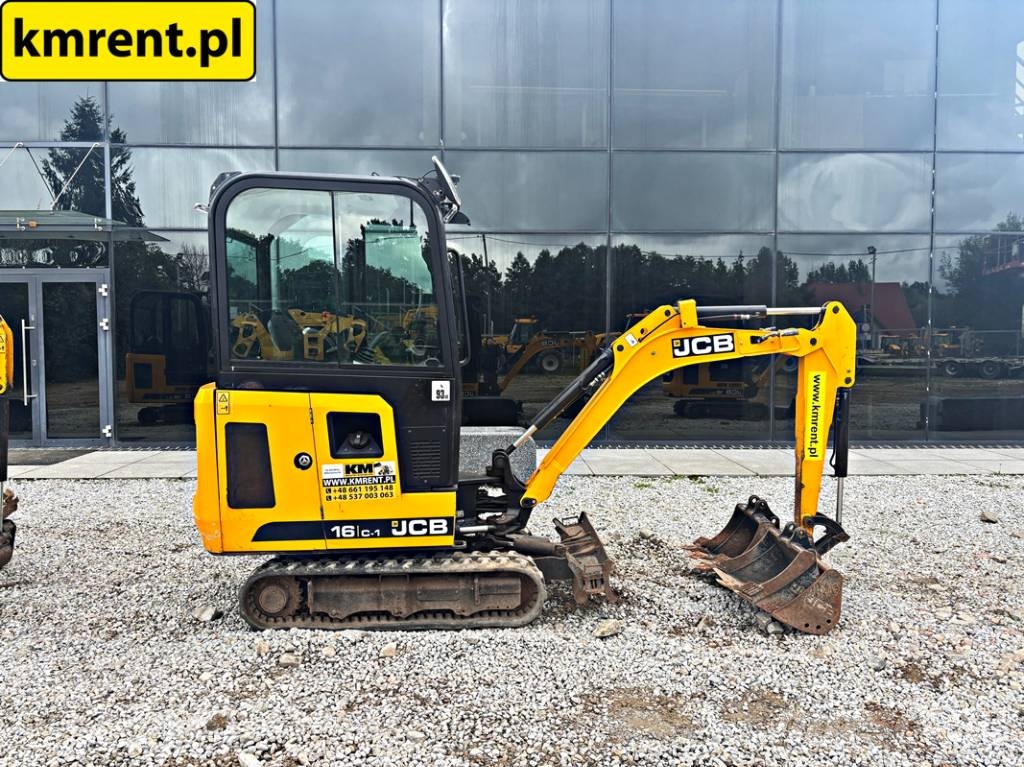 JCB 16 C-1 T3 MINI-KOPARKA 2022R MTH: 799 | JCB 8015, Minigraafmachines < 7t