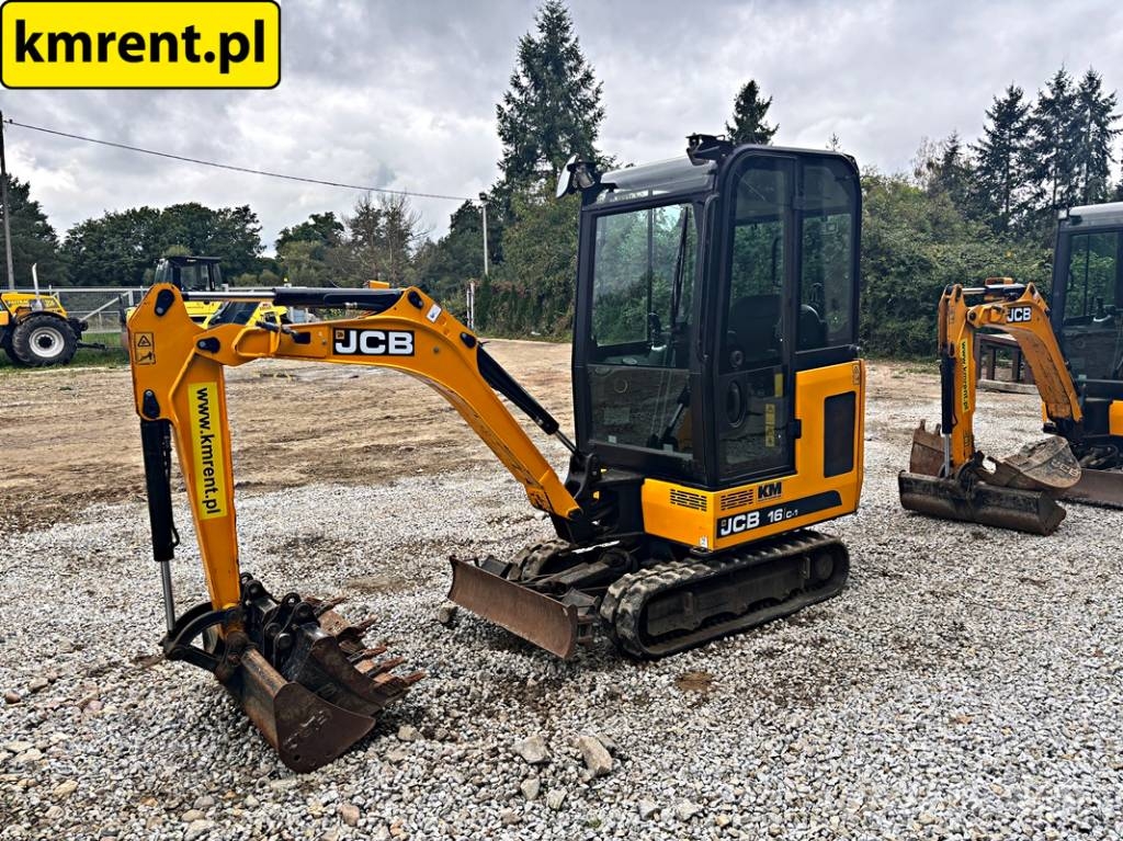 JCB 16 C-1 T3 MINI-KOPARKA 2022R MTH: 799 | JCB 8015, Minigraafmachines < 7t