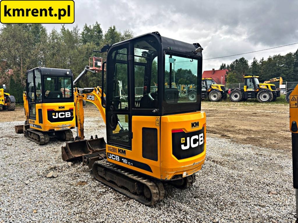 JCB 16 C-1 T3 MINI-KOPARKA 2022R MTH: 799 | JCB 8015, Minigraafmachines < 7t