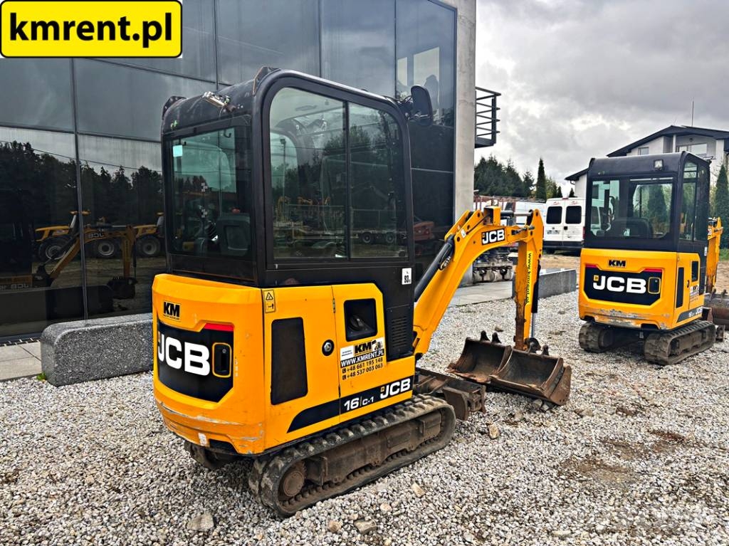 JCB 16 C-1 T3 MINI-KOPARKA 2022R MTH: 799 | JCB 8015, Minigraafmachines < 7t