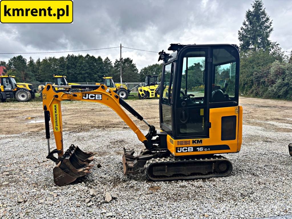 JCB 16 C-1 T3 MINI-KOPARKA 2022R MTH: 799 | JCB 8015, Minigraafmachines < 7t