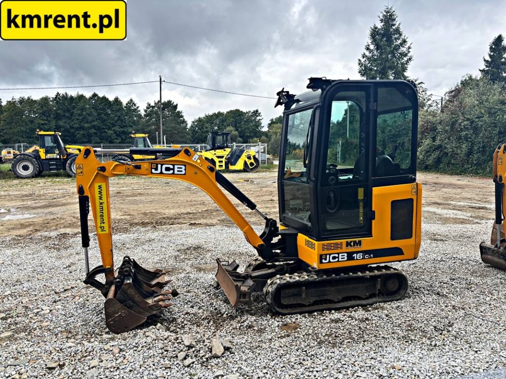 JCB 16 C-1 T3 MINI-KOPARKA 2022R MTH: 799 | JCB 8015, Minigraafmachines < 7t