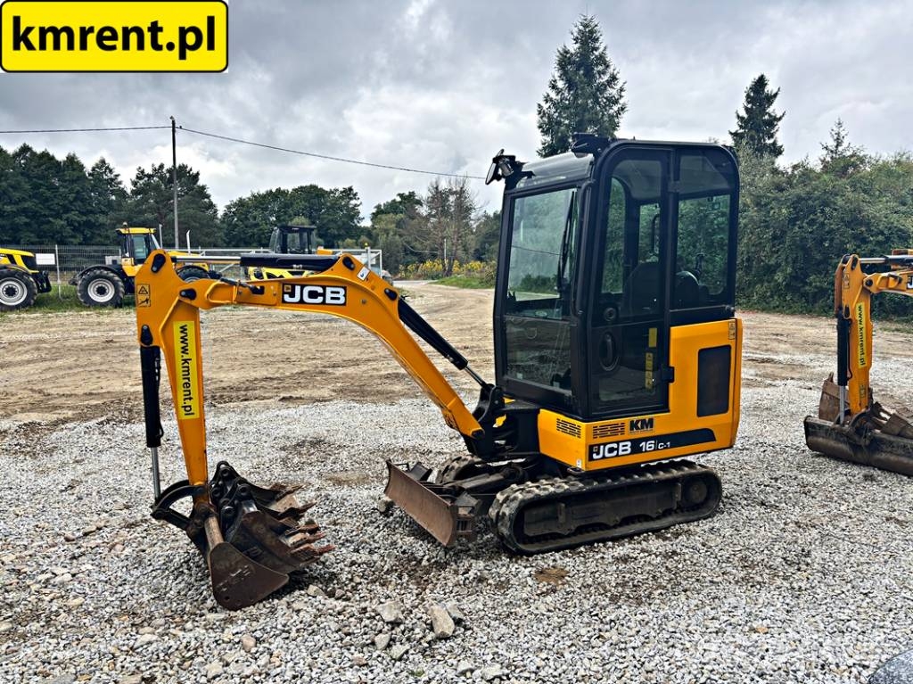 JCB 16 C-1 T3 MINI-KOPARKA 2022R MTH: 799 | JCB 8015, Minigraafmachines < 7t