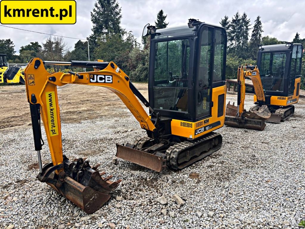 JCB 16 C-1 T3 MINI-KOPARKA 2022R MTH: 799 | JCB 8015, Minigraafmachines < 7t