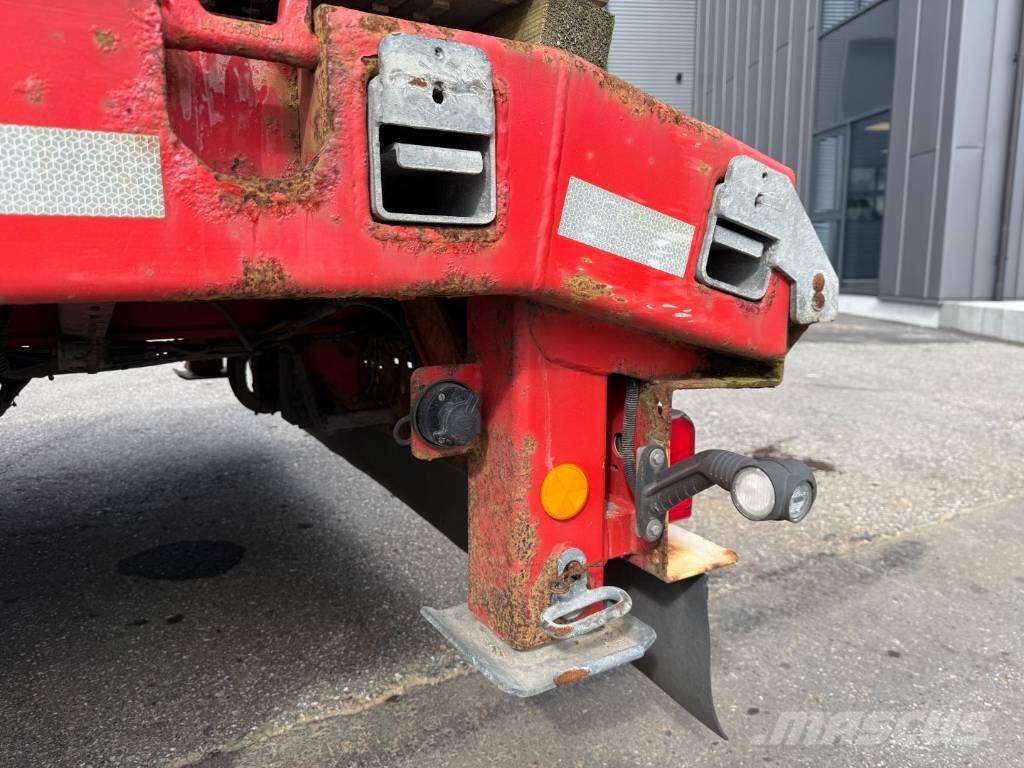 HRD 3 axle Lowloader 6,5 m. Extension نصف مقطورة مسطحة منخفضة
