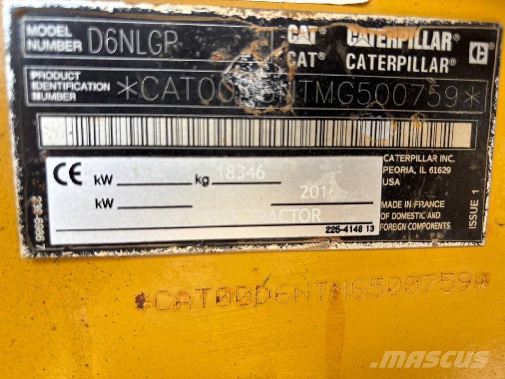 CAT D 6 N LGP (GPS) Paletli dozerler