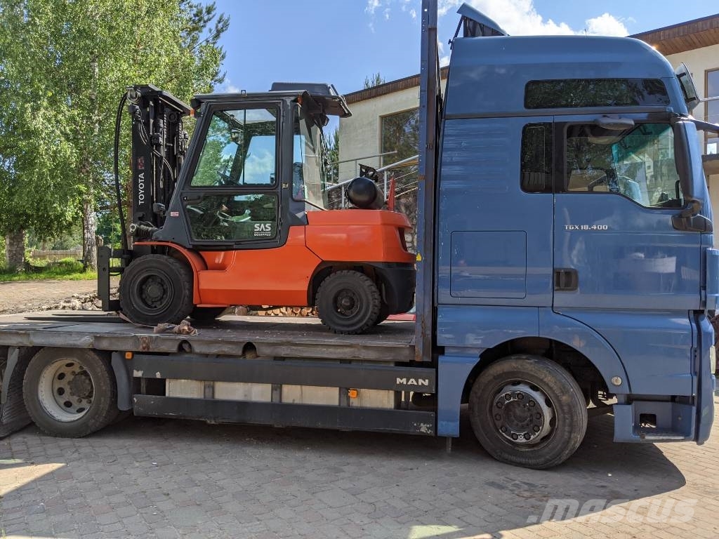 Toyota 7FGA50 LPG forklifts