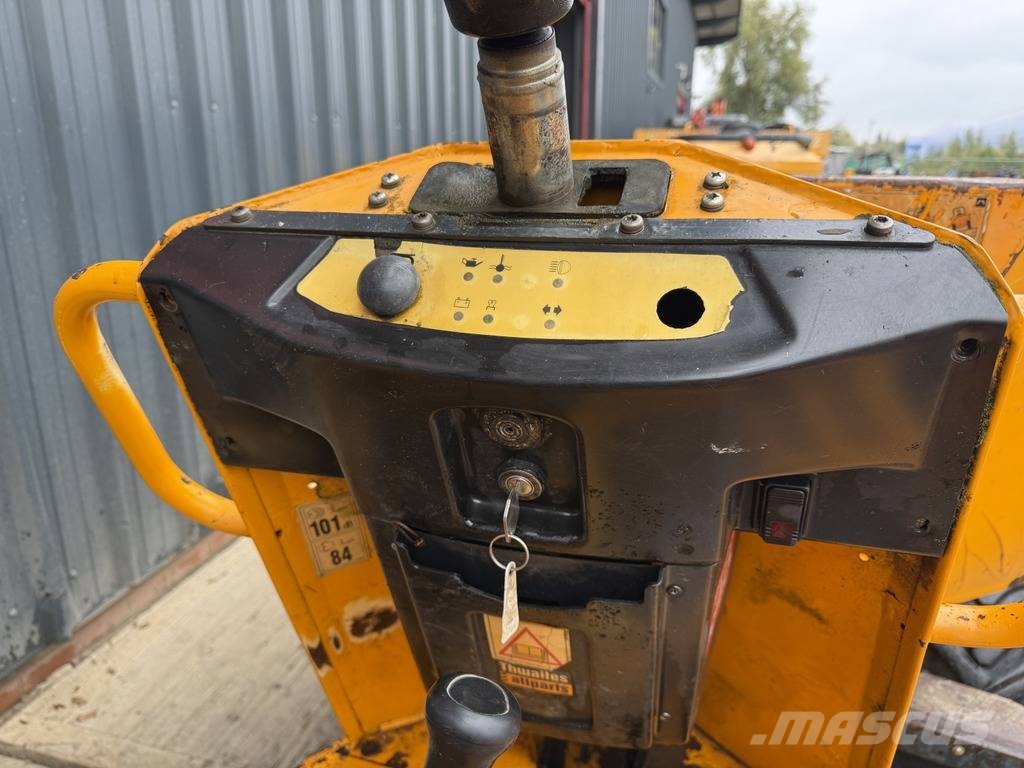 Thwaites 3 tonne 3 Ton Swivel Dumper Mini pašizgāzēji