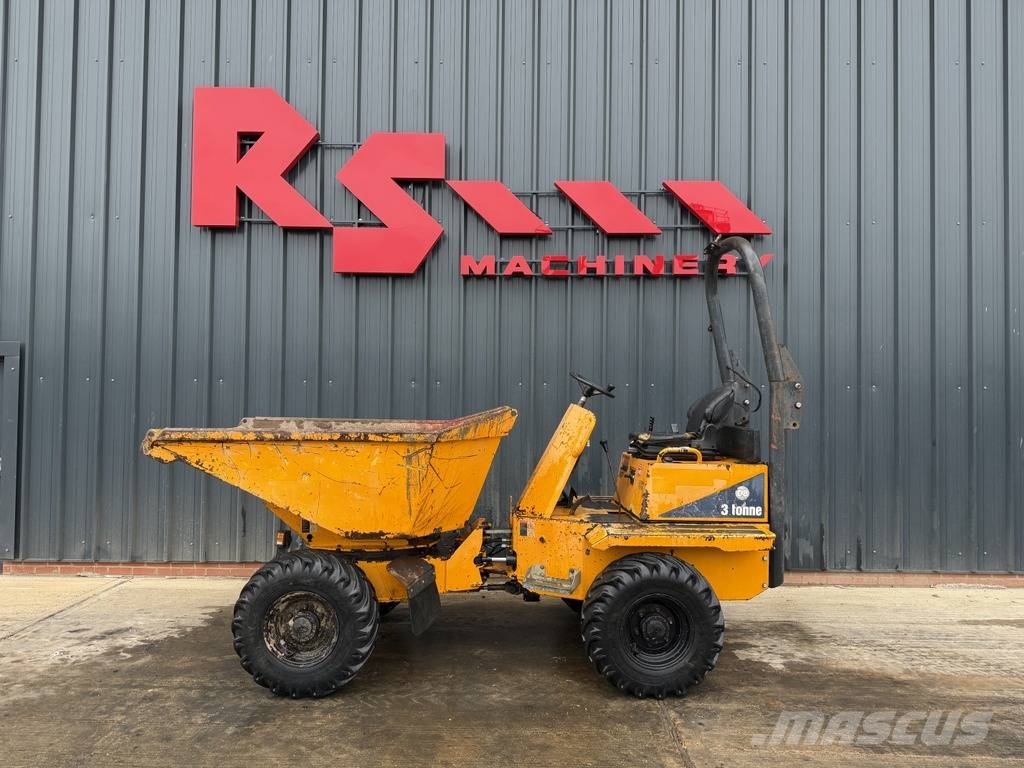 Thwaites 3 tonne 3 Ton Swivel Dumper Mini pašizgāzēji