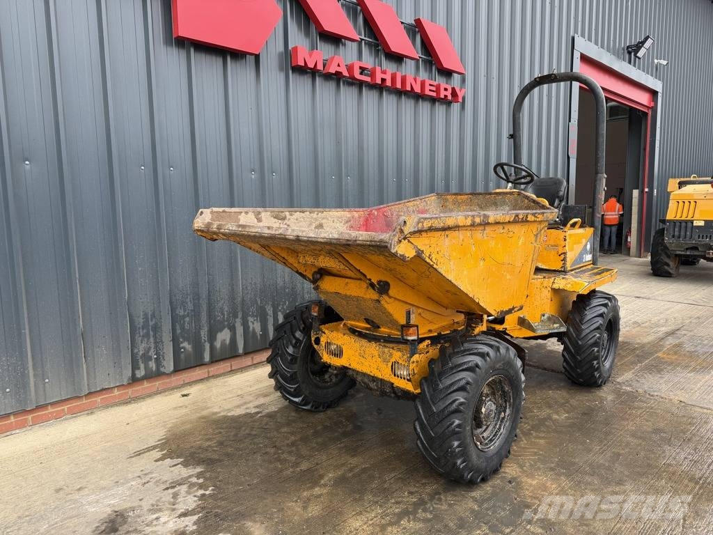 Thwaites 3 tonne 3 Ton Swivel Dumper Mini pašizgāzēji