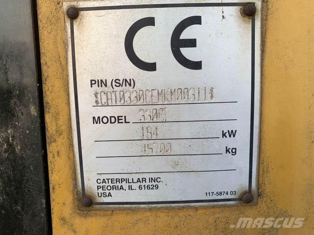 CAT 330 CL CABINE Cabine en interieur