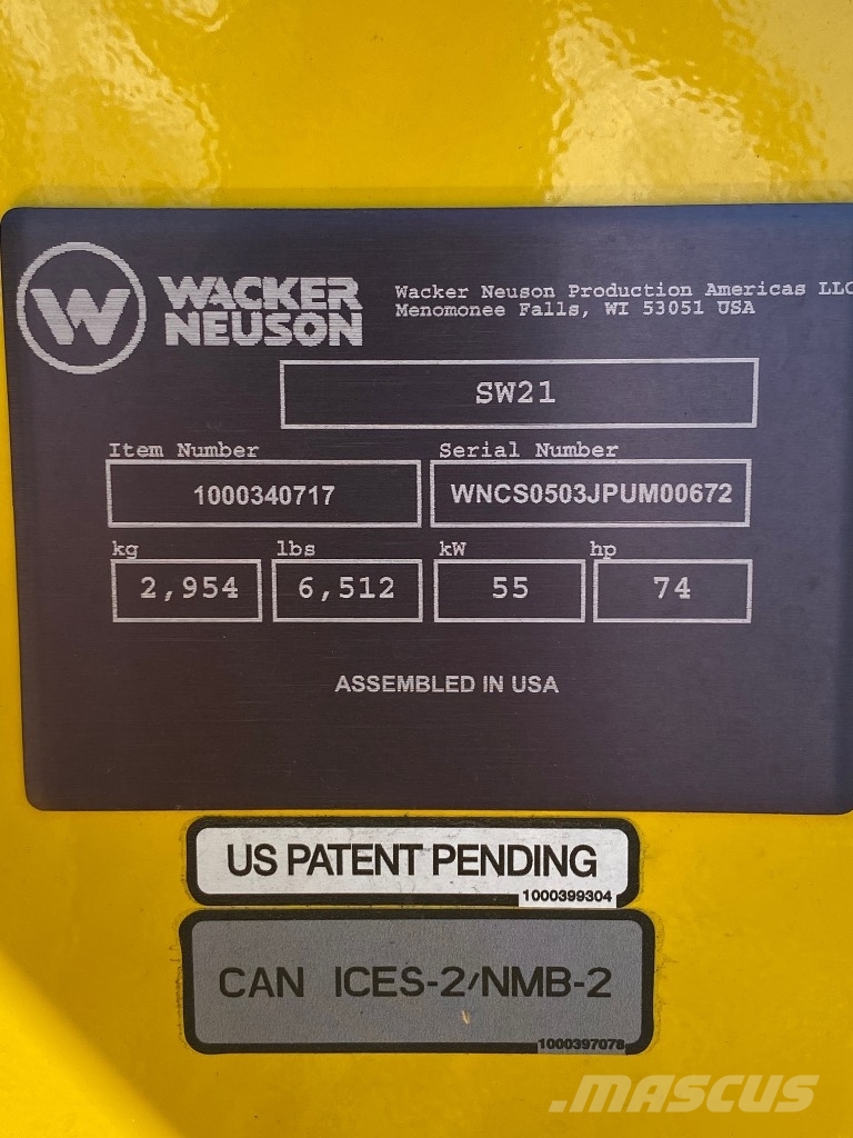 Wacker Neuson SW21 Kompaktlastare