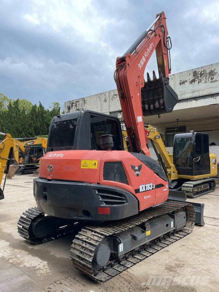 Kubota KX183-3 Малые экскаваторы 7т-12т