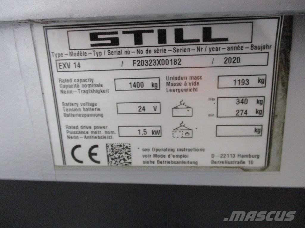 Still EXV14 Low lifter