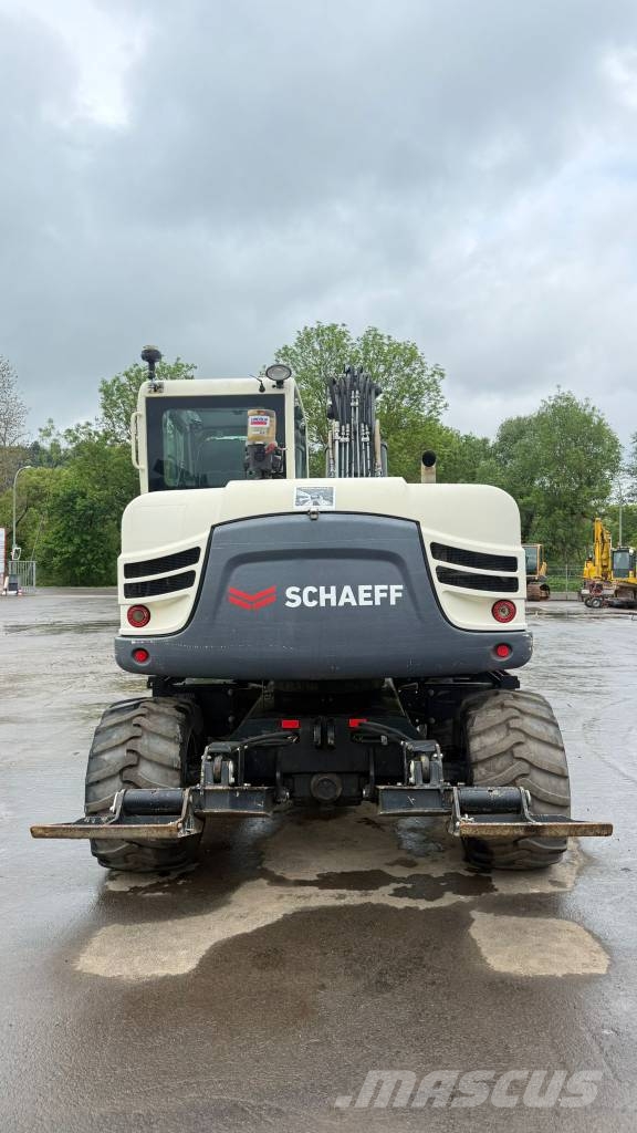 Schaeff TW 95 // BJ. 2017 / 5888H/SW/ZSA/4 Löffel/ 1 Gabel Wielgraafmachines