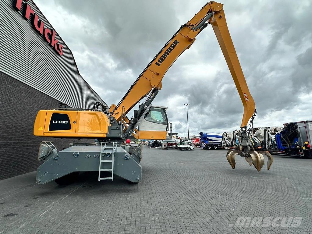Liebherr LH 60 M LITRONIC INDUSTRY MATERIAL HANDLER/ UMSCHL Bagri za prekladanje primarnih/sekundarnih surovin