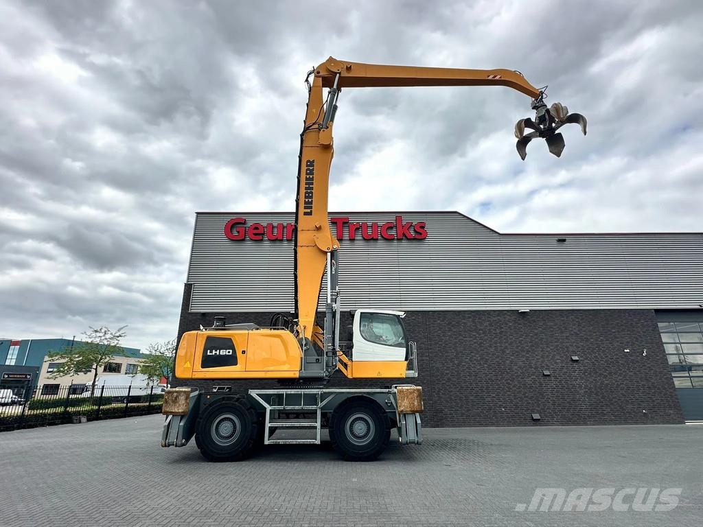 Liebherr LH 60 M LITRONIC INDUSTRY MATERIAL HANDLER/ UMSCHL Bagri za prekladanje primarnih/sekundarnih surovin