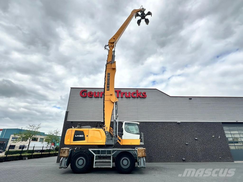 Liebherr LH 60 M LITRONIC INDUSTRY MATERIAL HANDLER/ UMSCHL Bagri za prekladanje primarnih/sekundarnih surovin