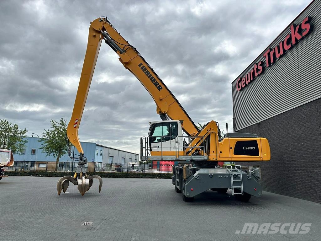 Liebherr LH 60 M LITRONIC INDUSTRY MATERIAL HANDLER/ UMSCHL Bagri za prekladanje primarnih/sekundarnih surovin