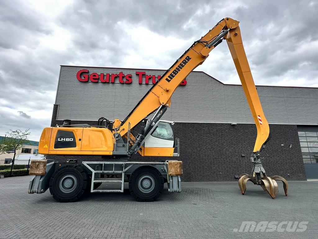 Liebherr LH 60 M LITRONIC INDUSTRY MATERIAL HANDLER/ UMSCHL Bagri za prekladanje primarnih/sekundarnih surovin