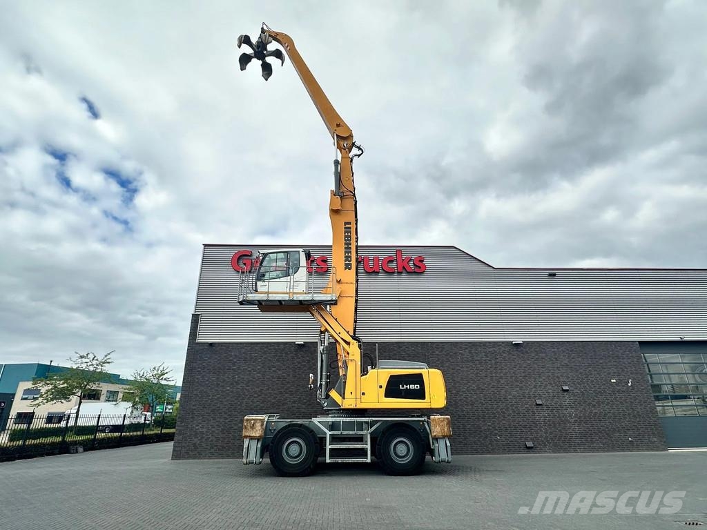 Liebherr LH 60 M LITRONIC INDUSTRY MATERIAL HANDLER/ UMSCHL Bagri za prekladanje primarnih/sekundarnih surovin