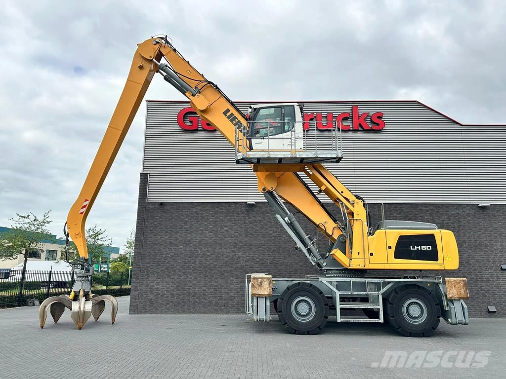 Liebherr LH 60 M LITRONIC INDUSTRY MATERIAL HANDLER/ UMSCHL Bagri za prekladanje primarnih/sekundarnih surovin