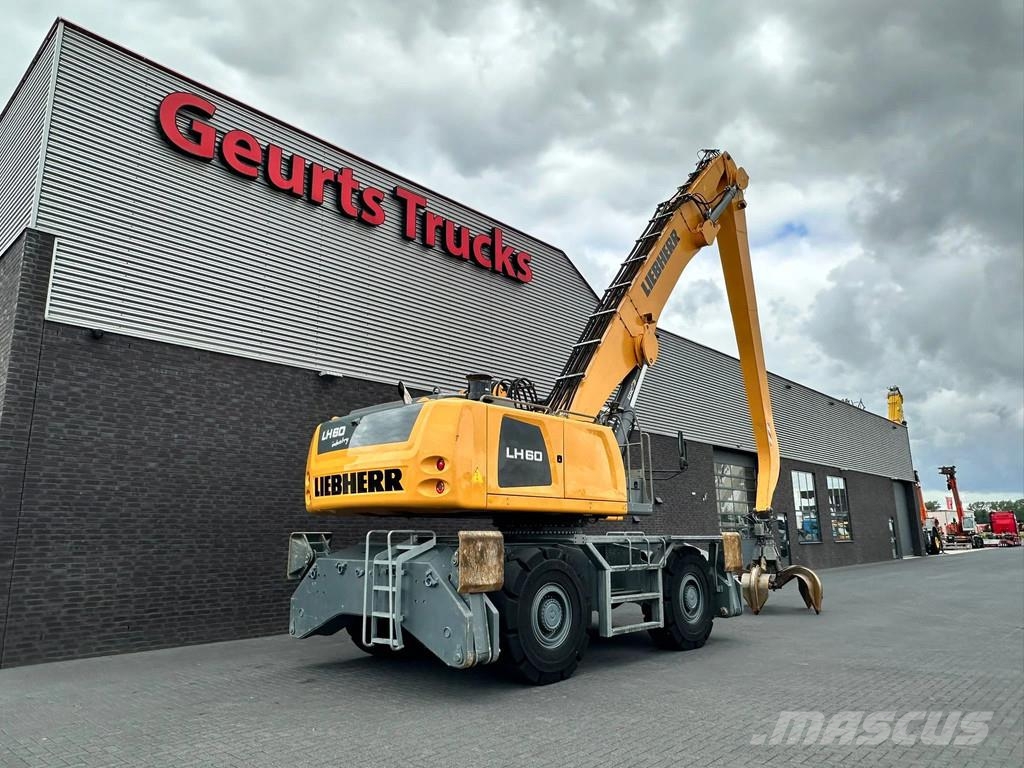 Liebherr LH 60 M LITRONIC INDUSTRY MATERIAL HANDLER/ UMSCHL Bagri za prekladanje primarnih/sekundarnih surovin
