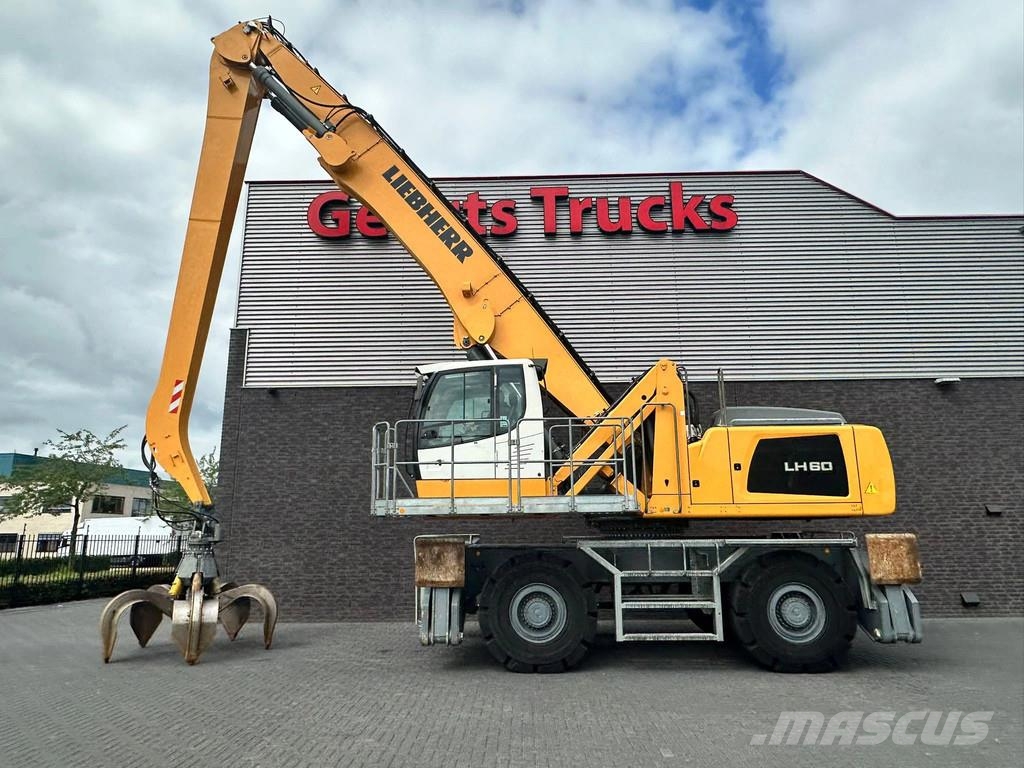 Liebherr LH 60 M LITRONIC INDUSTRY MATERIAL HANDLER/ UMSCHL Bagri za prekladanje primarnih/sekundarnih surovin