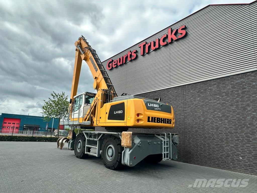 Liebherr LH 60 M LITRONIC INDUSTRY MATERIAL HANDLER/ UMSCHL Bagri za prekladanje primarnih/sekundarnih surovin