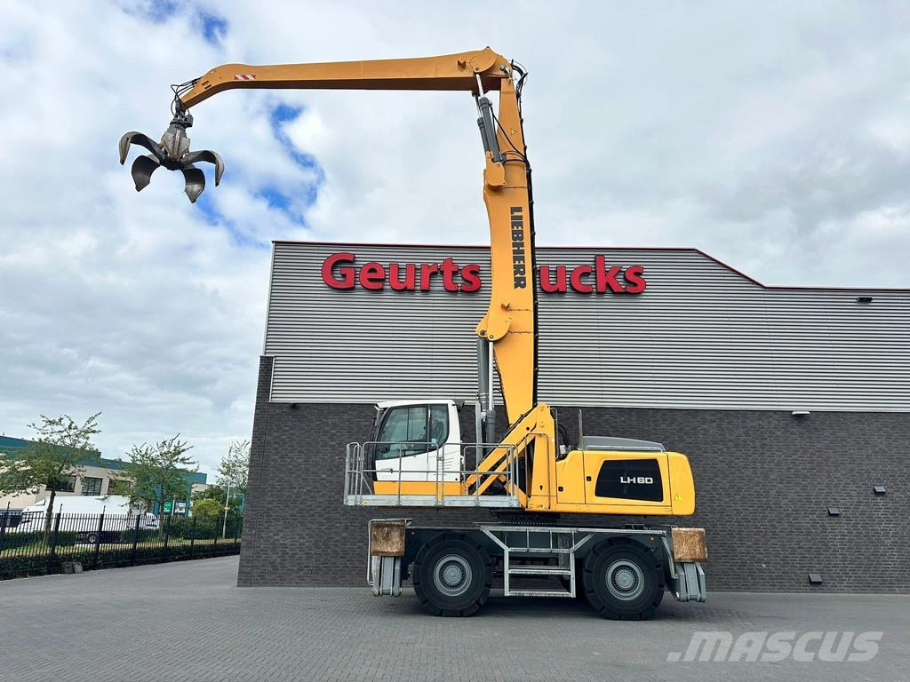 Liebherr LH 60 M LITRONIC INDUSTRY MATERIAL HANDLER/ UMSCHL Bagri za prekladanje primarnih/sekundarnih surovin