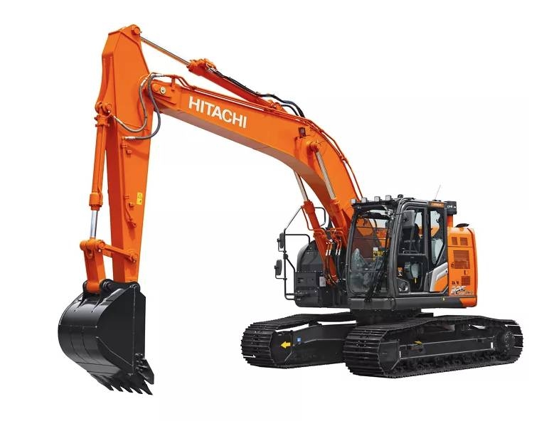 Hitachi ZX225USLC-7 حفارات زحافة