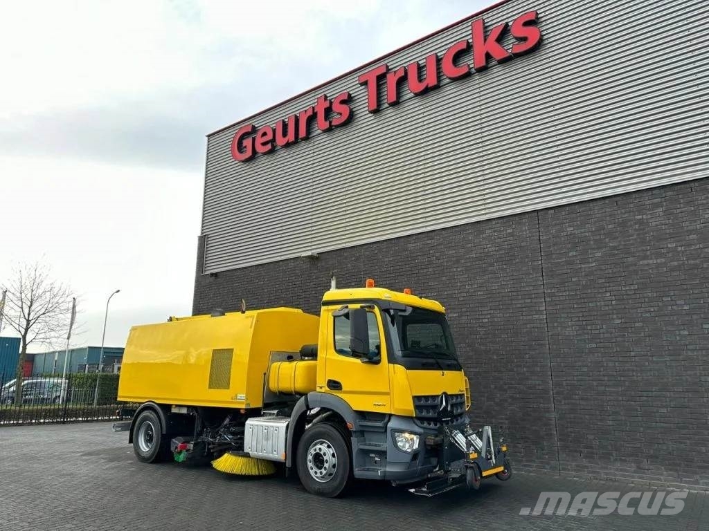 Mercedes-Benz Arocs 1824 4X2 BEAM A9000 SWEEPING TRUCK/ KEHRMASC Lakaisuautot