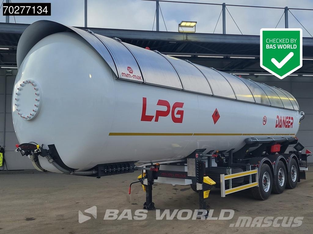 Mim-Mak LPG TRANSPORT TANK 3 axles NEW 48m3 Liftac Autocisternas