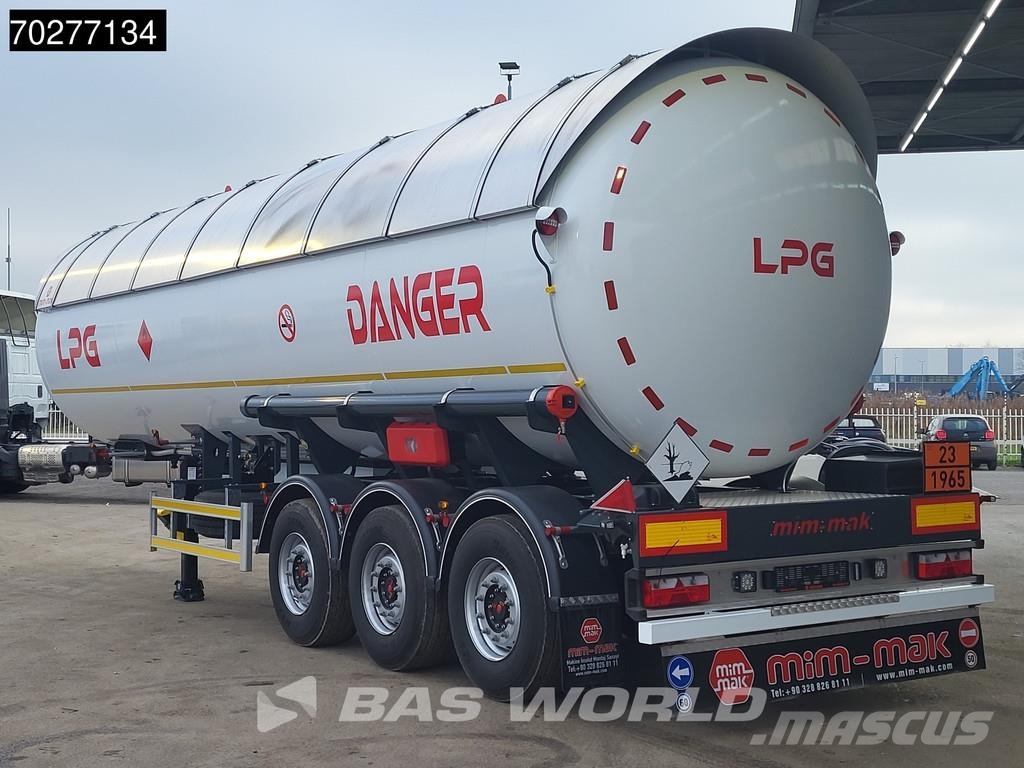 Mim-Mak LPG TRANSPORT TANK 3 axles NEW 48m3 Liftac Autocisternas
