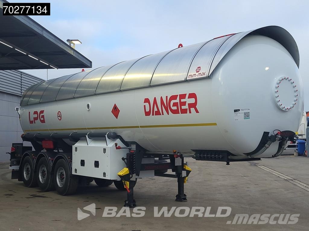 Mim-Mak LPG TRANSPORT TANK 3 axles NEW 48m3 Liftac Autocisternas