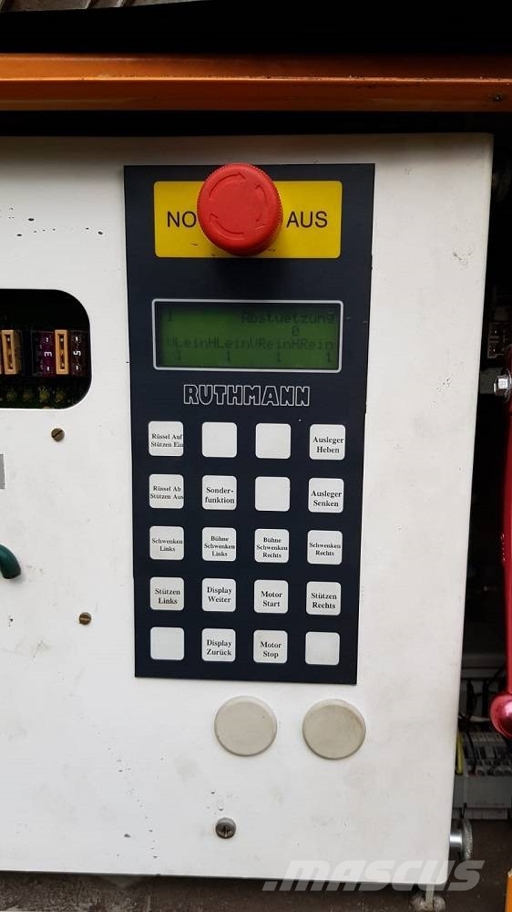 LT 35 Hubarbeitsbühne Ruthmann K 110 المنصات الهوائية المثبتة على شاحنة