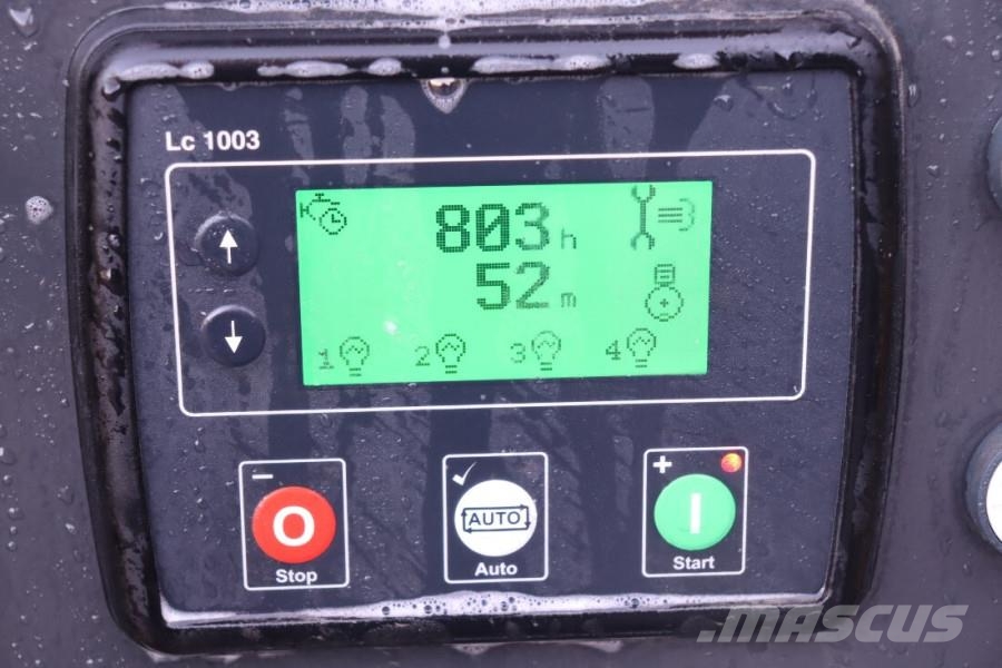 Atlas Copco HiLight H5+ SV2 Valid inspection, Max Boom Height Torres de iluminación