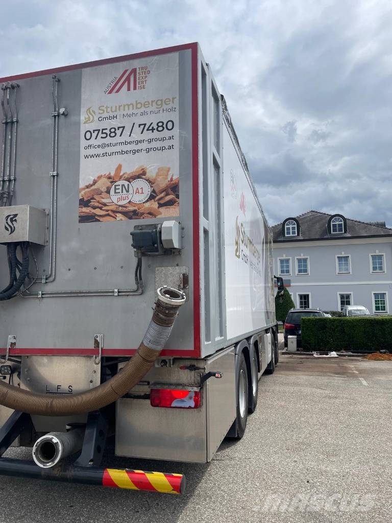 MAN Hackschnitzelpump LKW TGS 35.510 8x4 BL CH Slamsugningsbil
