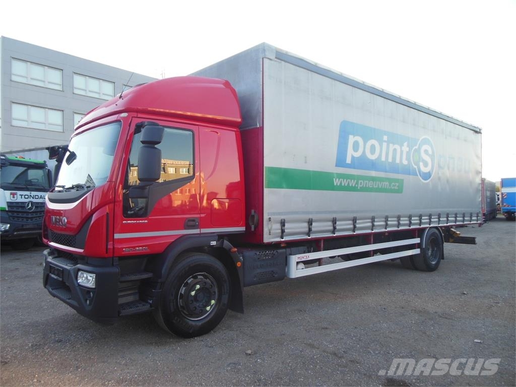 Iveco EuroCargo ML180EL32P, 22 Palet Camiones de caja de lona