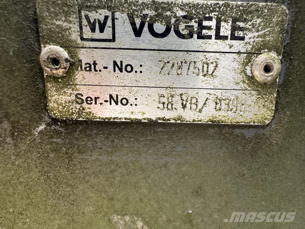 Vögele 2 x 0,75 M TP1-3 Construction - Autres