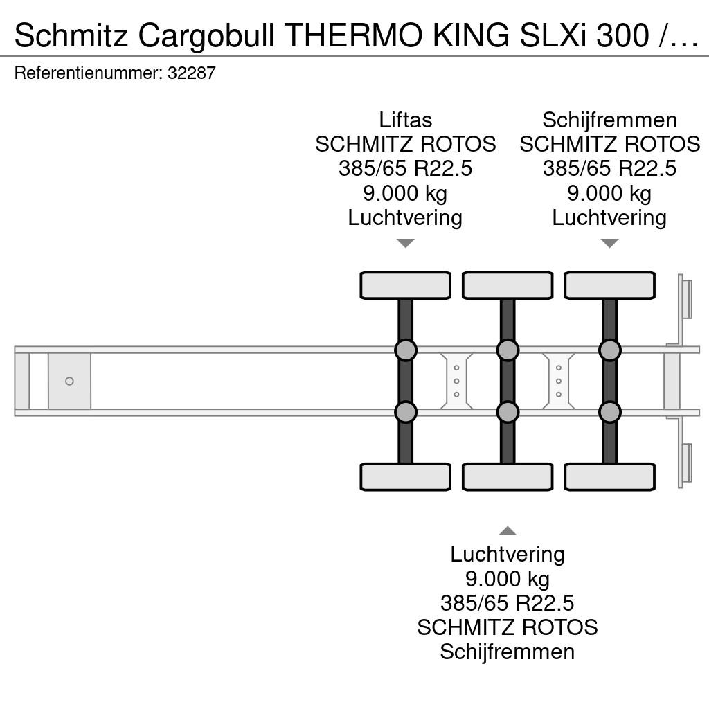 Schmitz Cargobull THERMO KING SLXi 300 / OV-Laadklep / Lift-As / Apk Külmikpoolhaagised