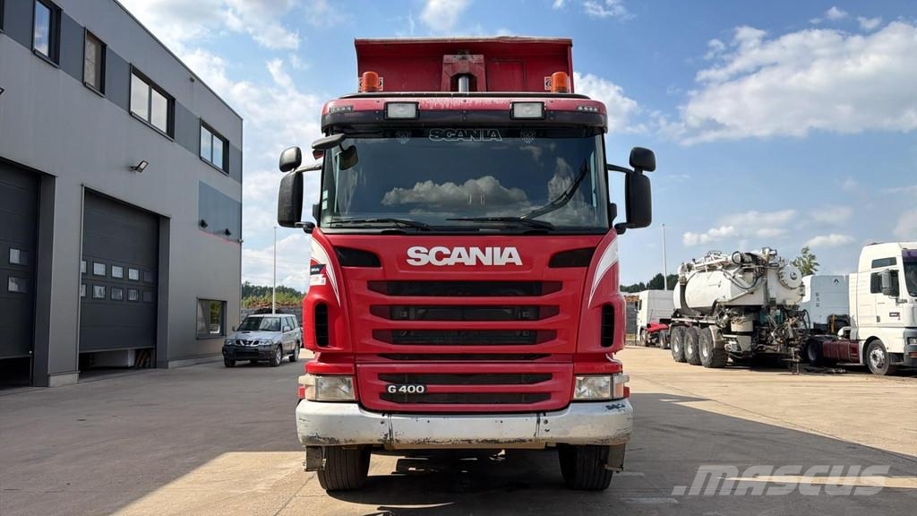 Scania G 400 (GRANDES EJES / BELGIAN TRUCK / COCHE BELGA شاحنات قلابة