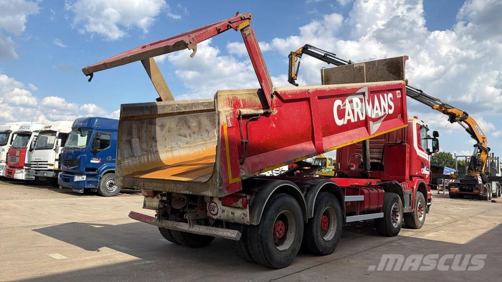 Scania G 400 (GRANDES EJES / BELGIAN TRUCK / COCHE BELGA شاحنات قلابة