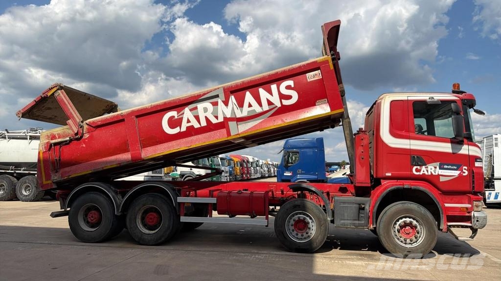Scania G 400 (GRANDES EJES / BELGIAN TRUCK / COCHE BELGA شاحنات قلابة