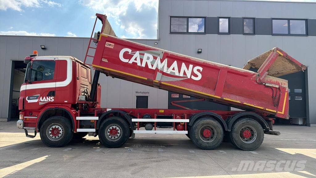 Scania G 400 (GRANDES EJES / BELGIAN TRUCK / COCHE BELGA شاحنات قلابة
